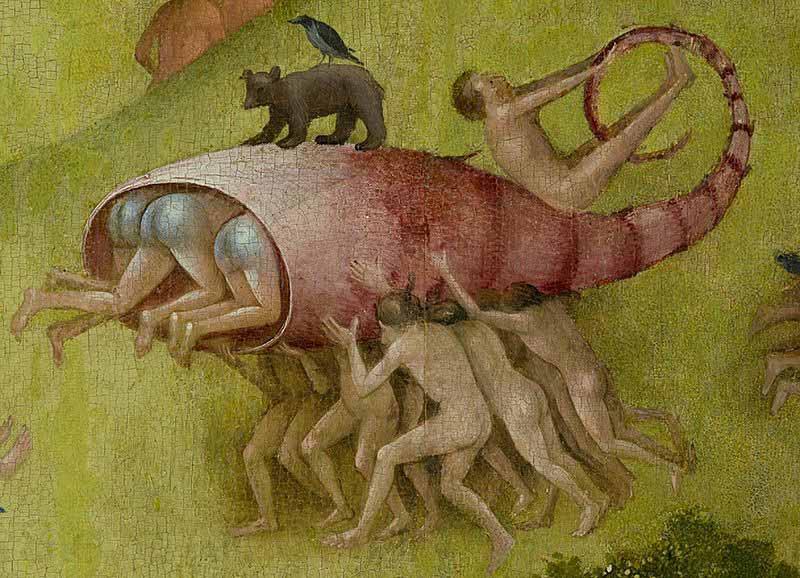 Hieronymus Bosch The Garden of Earthly Delights, central panel Spain oil painting art